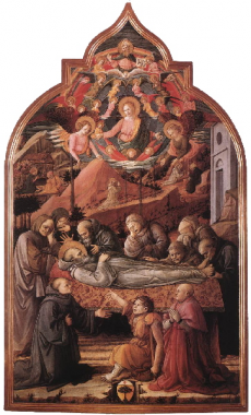 Filippo Lippi "Esequie di San Girolamo"
