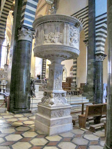 Pulpito di Antonio Rossellino e Mino da Fiesole
