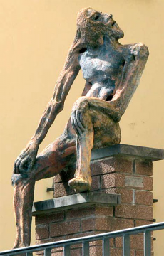 Alfio Rapisardi "Guerriero di sempre", gres, 1983.