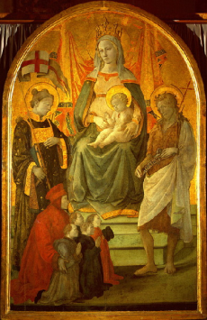 Filippo Lippi "Madonna del Ceppo"