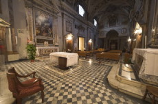 Basilica Santi Vincenzo e Caterina de' Ricci (interno, controfacciata)