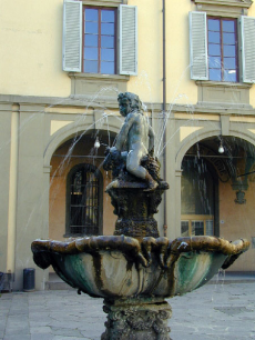 Fontana del Bacchino in piazza del Comune
