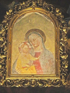 Affresco miracoloso della Madonna col Bambino